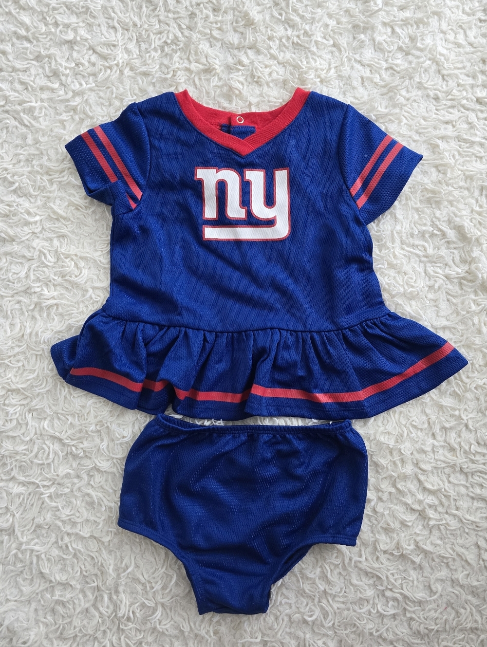 NFL Blue and Red Infant Team Apparel Top